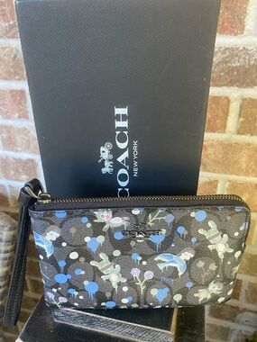 NOT FOR SALE Coach Gary Baseman Wristlet / Wallet HTF